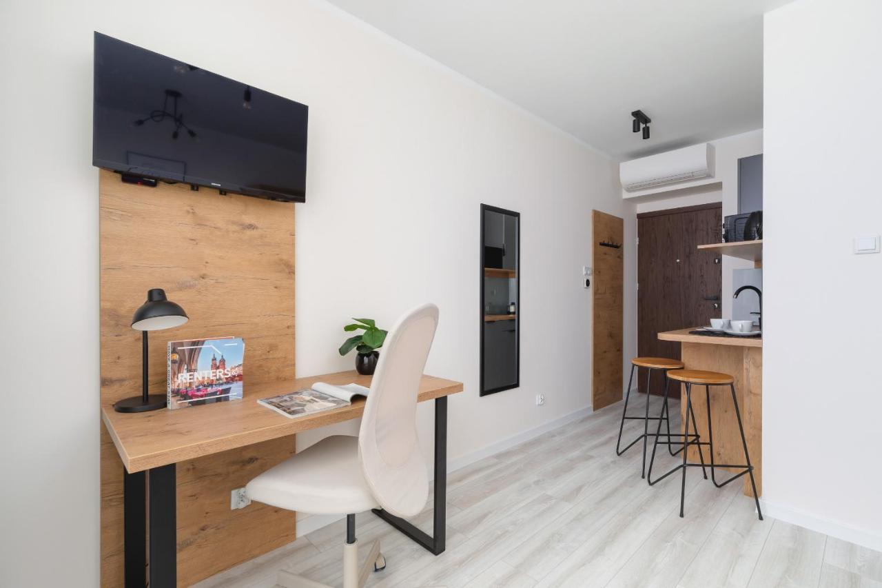 Modern Studio Cracow Rakowicka 14 By Noclegi Renters Krakau Buitenkant foto